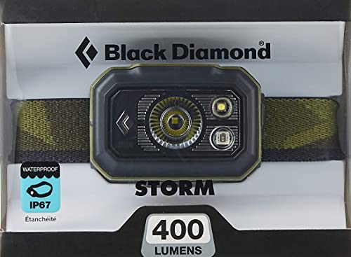BLACK-DIAMOND-Storm-400-LED-Headlamp-Camouflage-Dimmable-and-Waterproof-Headlamp-for-Camping-Hiking-Running-with-Red-Light-Headlamp-Mode
