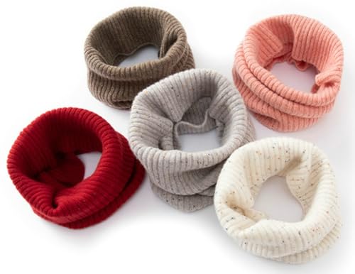 Unisex Cashmere Neck Gaiter Soft Knitted Winter Neck Warmer for Women Men Thick Windproof Face Mask Covering2