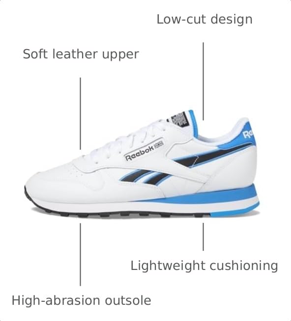 Image of Reebok Court Advance Sneakers for Men - Casual Tennis Mens Shoes Size 6 to 15