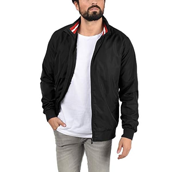 Blend BHZyklo Softshelljas voor heren, functionele jas, overgangsjas met opstaande kraag