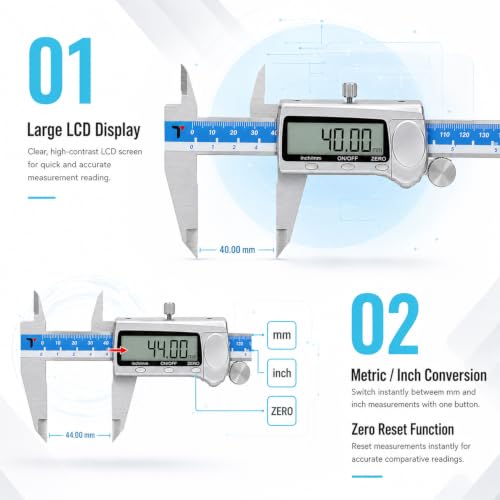 Image of Themisto TH-M61 Digital Vernier Calliper (0-150MM /6 inch)