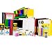 Ultimate High School and College Back to School Essentials Kit - Includes Notebooks, Folders, 1" Binder, Tab Dividers, #2 Mechanical Pencils, Index Cards, Highlighters, 24 Pens, Tissues, and More