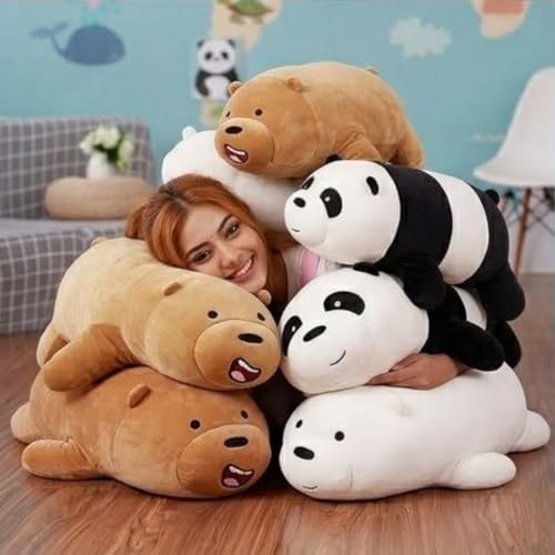 Image of Premium Soft Plush Pillow Adorable Cuddly Stuffed Animal Figure Home Decor Gift