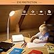 Mojimdo Stehlampe, [3 Farben & 10 Helligkeiten] Schlanke LED Leselampe Stehend, Dimmbar Einstellbare Flexible Stehleuchte für Kinderzimmer, Büro, Wohnzimmer, Ecke Nachttischlampe