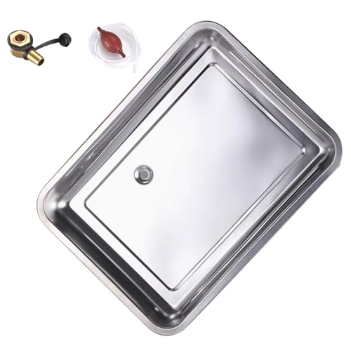 Bac récupérateur condensats inox durable 50x35cm pour split - 2