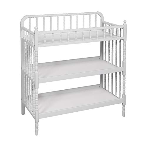 Image of Davinci Jenny Lind Changing Table with Pad in Fog Grey