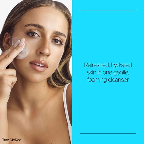 Neutrogena Hydro Boost Hydrating Gel Cleanser, Daily Face Wash for Sensitive Skin, Gentle Foaming Facial Cleanser, Noncomedogenic, Alcohol- and Fragrance-Free Hyaluronic Acid, 7.8 fl oz - Image 3