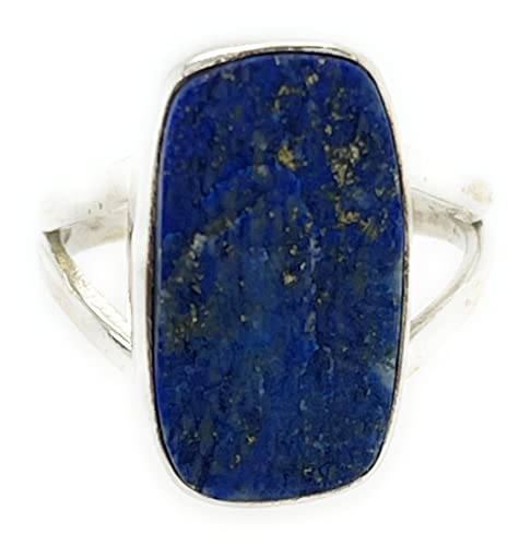 Natural Blue Lapis Lazuli 925 Solid Sterling...