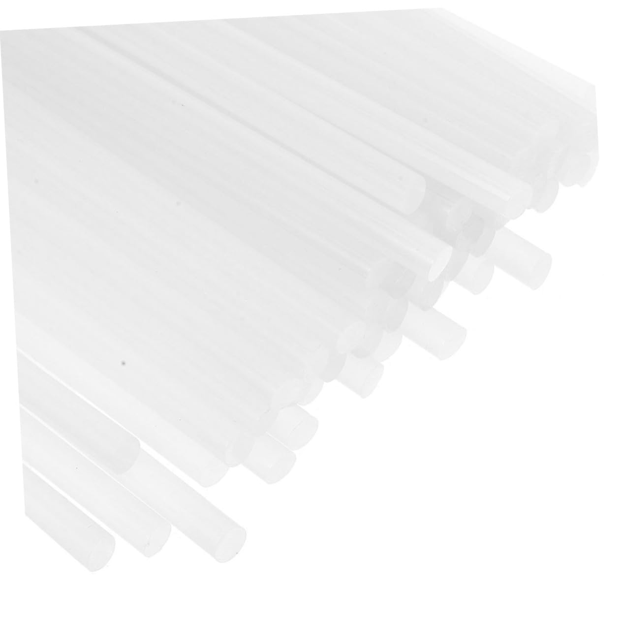 Gadpiparty Bâtons de Colle Thermofusible Transparents Peu de Bulles 100 Résine à Fusion Rapide pour Loisirs Créatifs pour Grands Projets et Étanchéité