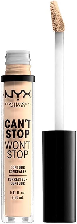Can't Stop Won't Stop Contour Concealer, 24h Full Coverage Matte Finish - Pale