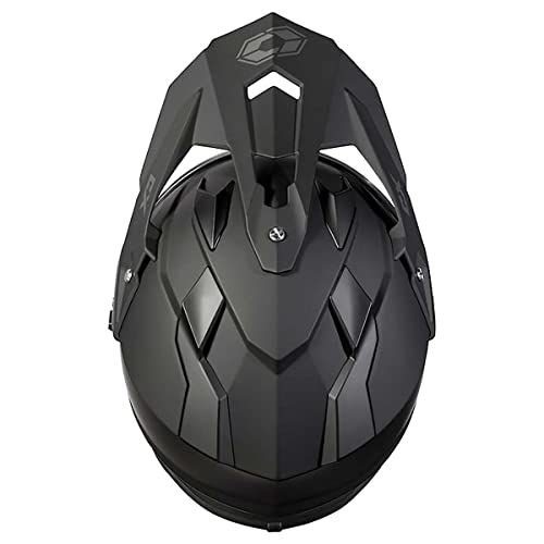 Castle Mode Dual-Sport Sv Motorcycle Helmet (Xlg, Matte Black) #TOP2