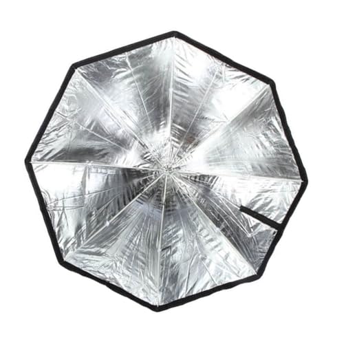 Image of Toddmomy Octagonal Photography Softbox Umbrella Light Diffuser for Studio Flash Lighting, Portable Photo Softbox Compatible with Video and Photo Lighting Equipment, White Nylon Fabric