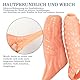 AMZII 2-er Penishülle Set,Penis Sleeve Dildo Penismanschetten mit Rutschfest Hodenringe Penisring Vorhaut Rückhaltung Eichelring,Cockring Penis Extender für Penisvergrößerung (D,Realistisch)