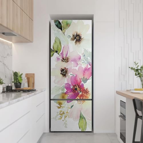 Sticker auto-adhésif 70x190 pour masquer les défauts du frigo
