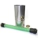 Produktbild Titanzink Regenwassersammler-Set, 3 Teile, Ø 12 cm, mit 1 1/4 Schlauch und Fassanschluß, Überlaufschutz