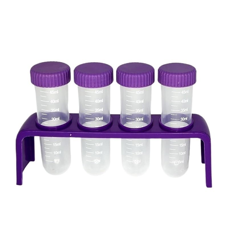 Test Tube Rack Lab 4-Hole Test Tube Rack with Small Experiment Accessories Centrifuge Racks