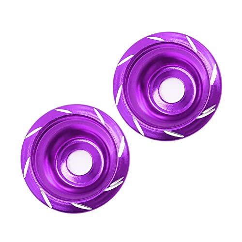 Ihreesy Motorcycle Front Fork Frame Sliders,Universal Motorbike Falling Protection Aluminum Alloy Motorbike Fork Frame Sliders Wheel Crash Protector Replacement,Purple #TOP7