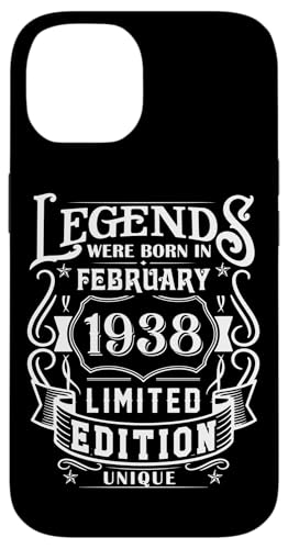 iPhone 14 Birthday February 1938 Limited Gift Edition Vintage Case