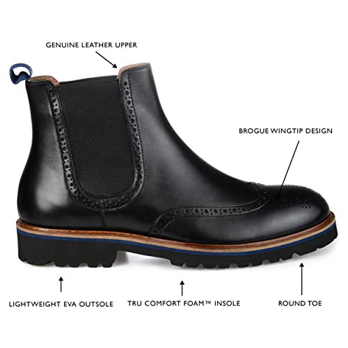 Image of Thomas & Vine Men's Nash Wing Tip Chelsea Boot