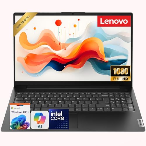 Lenovo V15 Laptop for Business & Productivity, 15.6" FHD