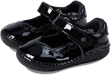 Stride Rite Kids SM Ginny Mary Jane Flat, Black Patent, 5 US Unisex Toddler | Image 3
