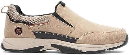 Rockport Men's Chranson Slip On Sneaker, Taupe Suede, 9.5 Wide | Image 3