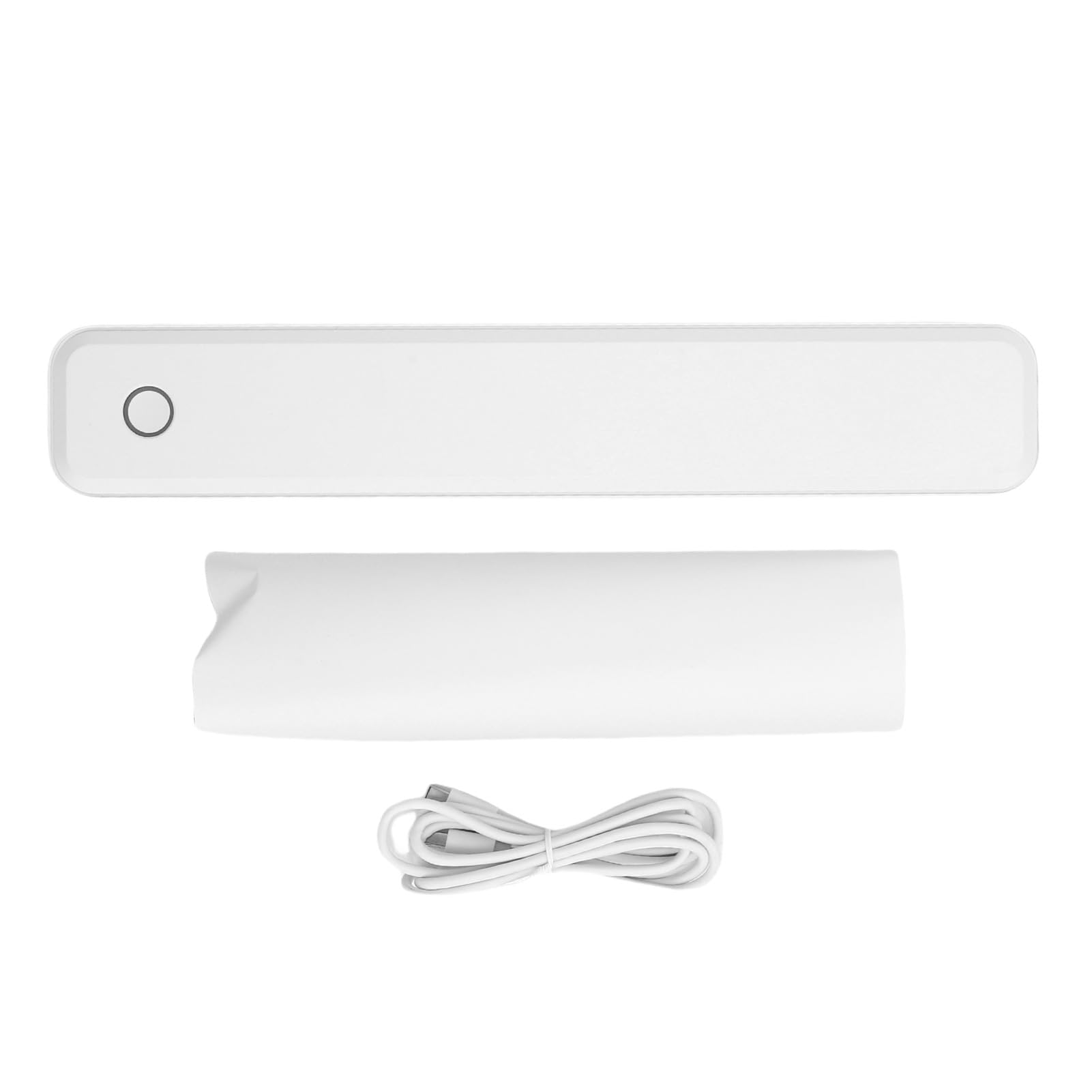 Impresora Térmica Portátil sin Tinta para Papel Tamaño A4 A5 de 8,5 X 11 Pulgadas, Impresora en Blanco y Negro para Oficina en Casa, Escuela, Material ABS