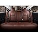 XIANGTA High-End Customized Car Seat Covers - Customized Design for Tesla Model 3, Universal for All Seasons, Easy to Install, and Multiple Styles Available (Brown)