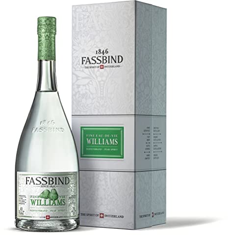 Fassbind Les Eaux de Vie Williams in Geschenkpackung mit 43% vol. (1 x 0,7l)