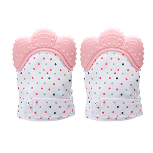 Mordederas Y Chupones, Baby Product de Silicona para Bebés, de Dentición para Bebés, Dientes Estimulantes para 0-12 Meses