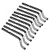 TEHAUX 20pcs Stainless Steel Deburring Scrapers Precision Chamfering Tool for and Industrial Use for Trimming