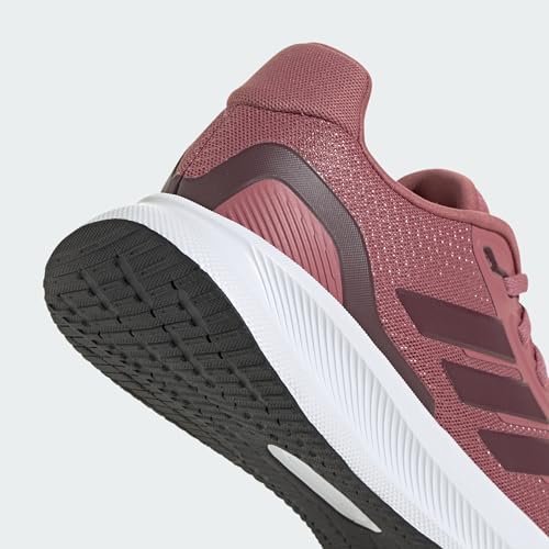 adidas Women's Run Falcon 5, Preloved Crimson/Maroon/Black, 94