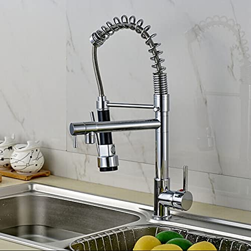 Robinet d'évier de cuisine Commercial finition chrome brillant - 5