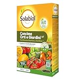 Solabiol Concime Biologico per Orto e Giardini con Tecnologia Natural Booster per favorire...