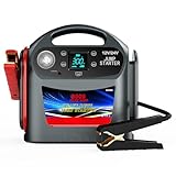 8000A Car Battery Jump Starter -E-Ant 12V/24V Intelligent Car Jump Starter Portable for Commercial Vehicles and Diesel Engines, Heavy Duty Jump Box Power Pack with LED Light