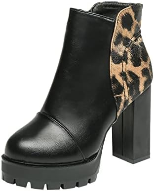 Stivaletti Donna Con Tacco 7 Cm NobleOnly - Punta Quadrata, Cerniera, Stile Casual - Foto 9