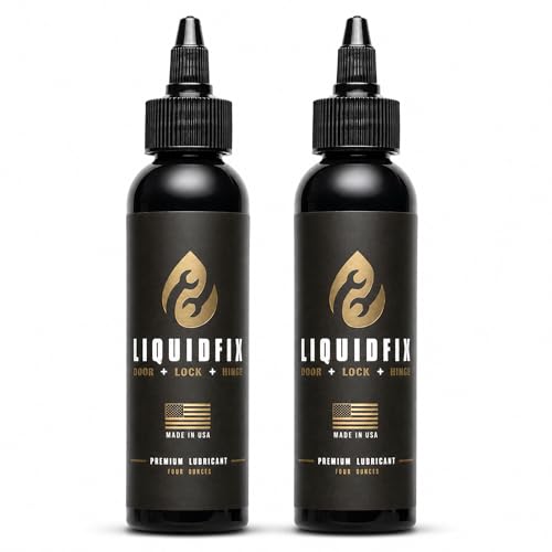 Image of LiquidFix Door, Lock, and Hinge Lubricant | 4 oz Dropper - 2 Pack