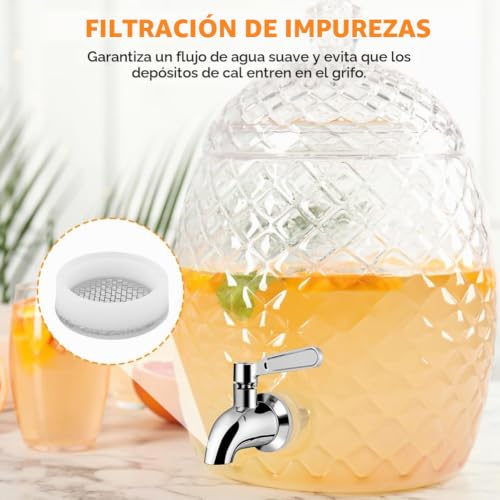 Miniatura 6 de Aoote Grifo Dispensador De Bebidas De Acero Inoxidable 304 De Repuesto,16 Mm Grifo De Repuesto Para Dispensador De Agua,Grifo Para Dispensador De Bebidas De Repuesto Para Vino En Barrica,Cerveza