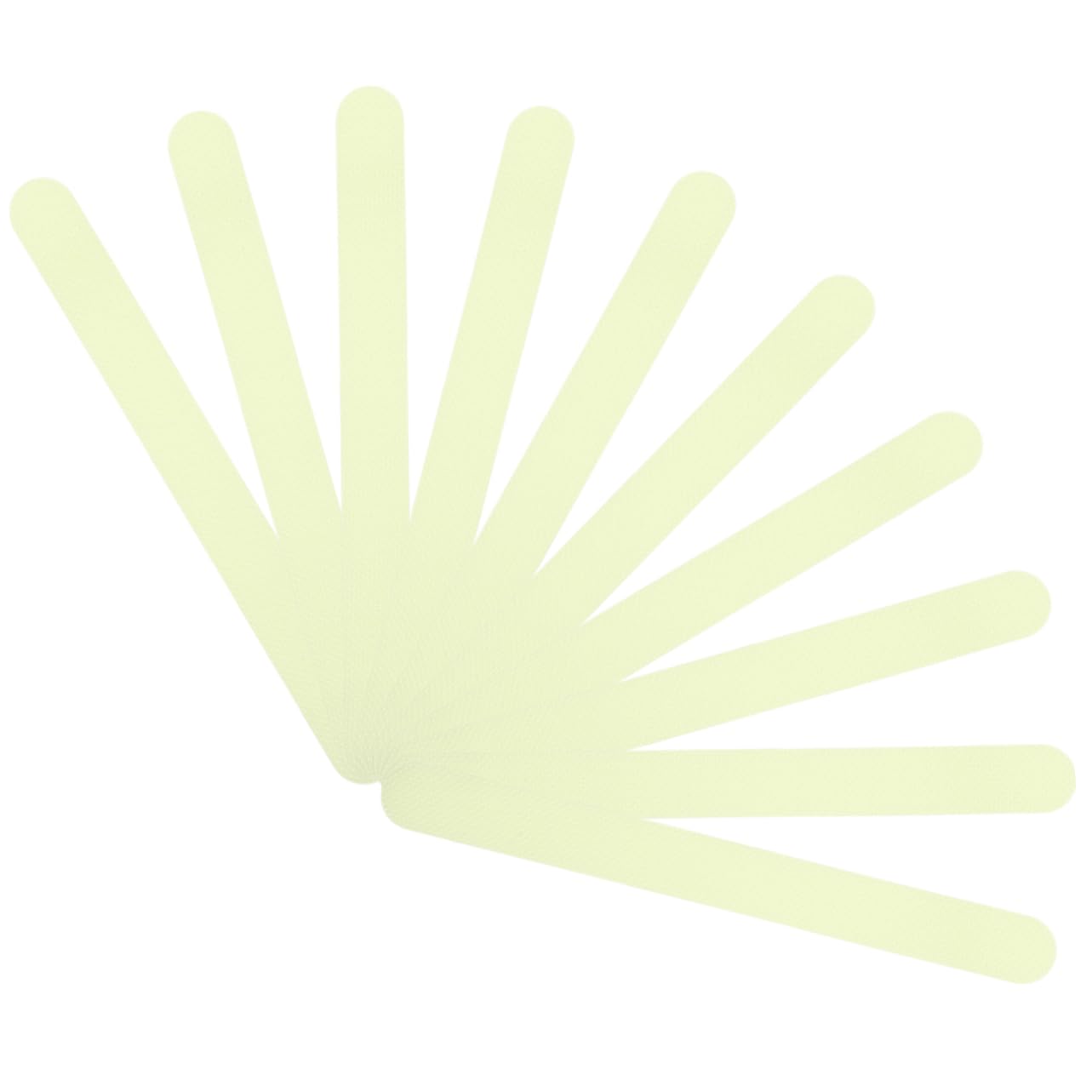 Uonlytech 2sets Fluorescente Luminosa Antideslizante Tira De Sellado Para Puerta De Ducha Pegatinas Que No Son De Baño Para Bañera Pegatinas De Bañera No Rápido Patinar Seco Peva Piezas*2