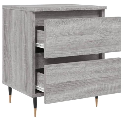 Table de chevet gris sonoma compacte pour optimiser les petits espaces - 7