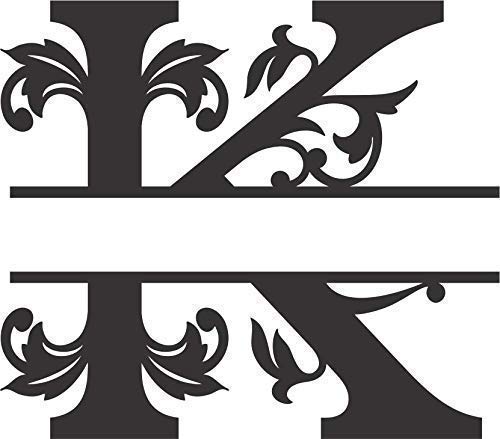 Personalized Regal Split Monogram By Sea Biscuit Metal Designs #TOP3