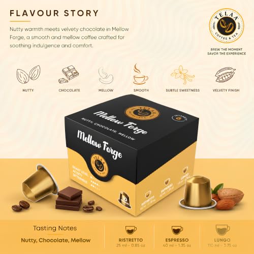 Image of 60 Espresso Coffee Capsule Pods Specialty Blend - Intensity 5, 6, 7, 8, 9 & 10 | Best Deal | Single Origin Arabica | Compatible with OriginalLine machines | Pack of 60.