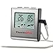ThermoPro TP16 Thermometre Cuisine pour Viande Numérique avec Large Écran LCD pour Fumoir Four Cuisine Friandises Barbecue Grill Thermomètre avec Minuteur et Sonde de Températures en Acier Inoxydable