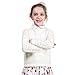 Kid Nation Girls Sweaters for Teen Girls Toddler Girl Cute Knit Crewneck Pullover White Size 7-8 Years