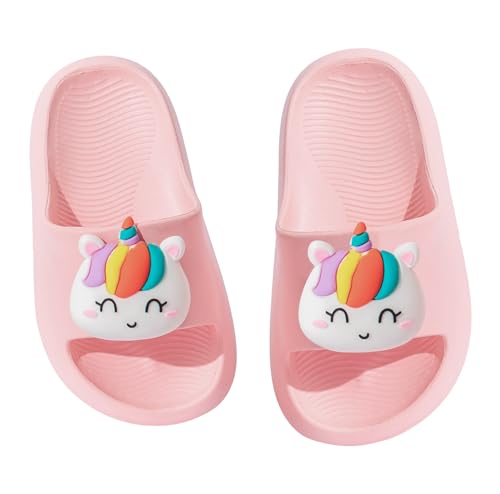 Toddler Slides Girls Boys Slipper Unisex Kids Slide Sandals for Kids Flip Flops Comfy Shower Slippers Beach Garden Shoes