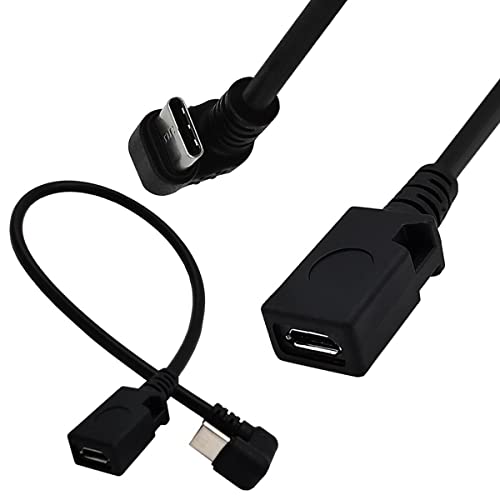 USB C to Micro USB P[u30CMy2{z Type CIX U^^Cv 180° Micro 5Pin X OTG[dƃf[^] USB C to Micro USB OTGϊP[u