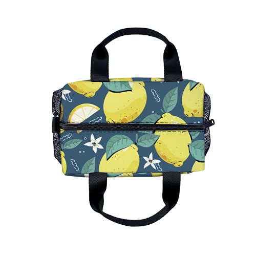 Galirvc Lemon Lunch Box Insulated Lunch Bag Reusable Lunch Tote Cooler Bag For Adults Women Girls Work Picnic Beach #TOP4