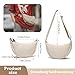 JYNXOR Bolso Media Luna Mujer Bolso Bandolera Mujer Bolso Cruzado Hombre Bolso De Mano Movil Bolso Pequeño Mujer Nylon Bolso Pecho Hombre Verano Bolsos Cartera Crossbody Bag Bolso Riñonera Imagen de JYNXOR Bolso Media Luna Mujer Bolso Bandolera Mujer Bolso Cruzado Hombre Bolso De Mano Movil Bolso Pequeño Mujer Nylon Bolso Pecho Hombre Verano Bolsos Cartera Crossbody Bag Bolso Riñonera