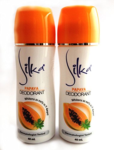 Silka Papaya Whitening Deodorant Anti Perspirant