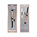 INFINITIPRO BY CONAIR Rose Gold Titanium 1 1/2-Inch Curling Iron, 1 ½ inch barrel produces soft waves – for use on medium and long hair